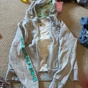 Disney Women's Grey Hoodie